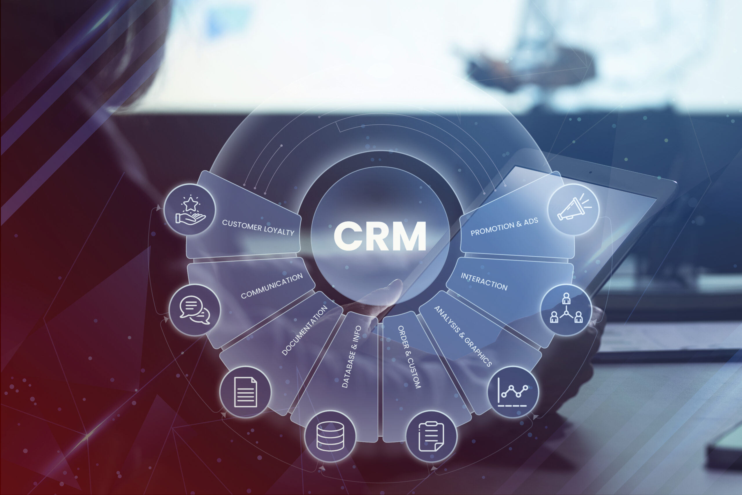 customer relationship management concept